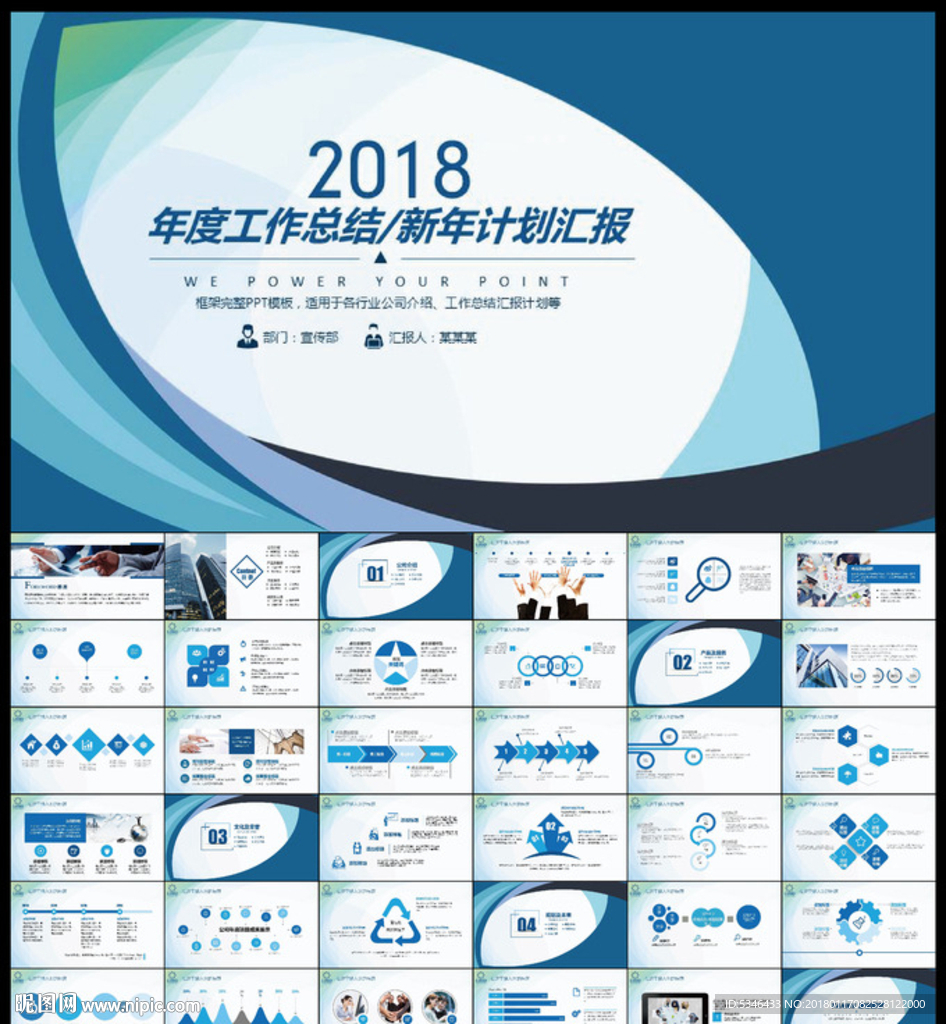 年度總結計劃PPT
