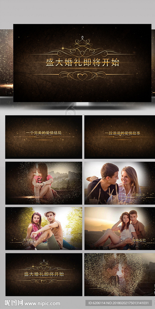 情人節(jié)婚禮求婚視頻