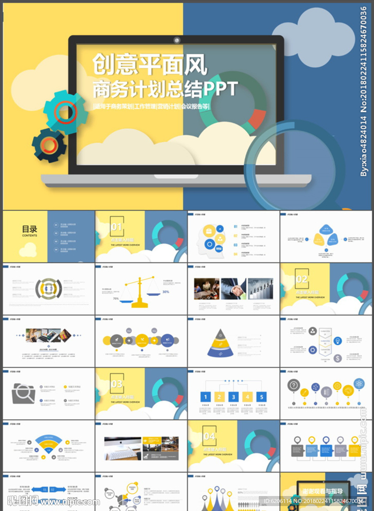 商務計劃總結PPT