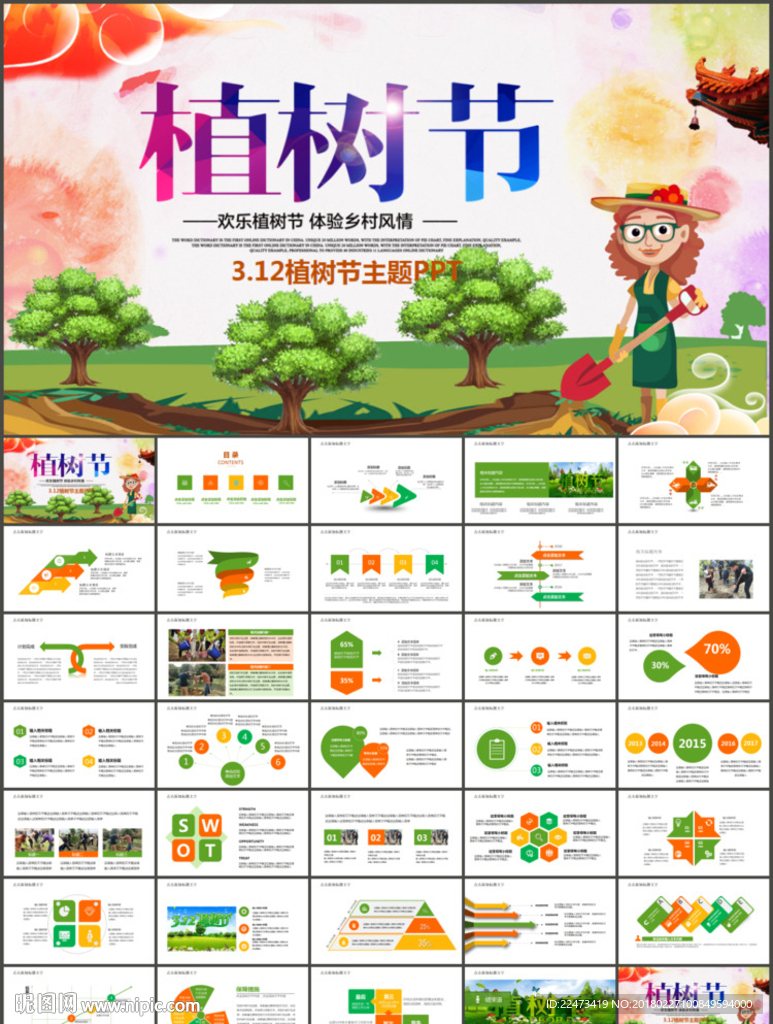 植樹節(jié)ppt