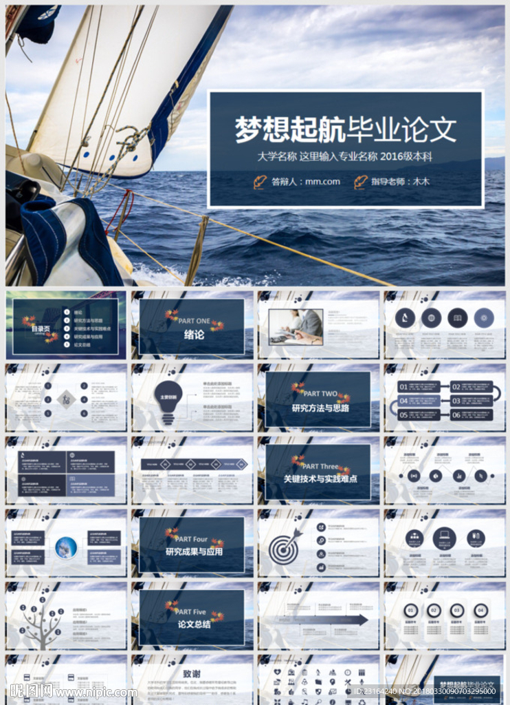 論文答辯PPT