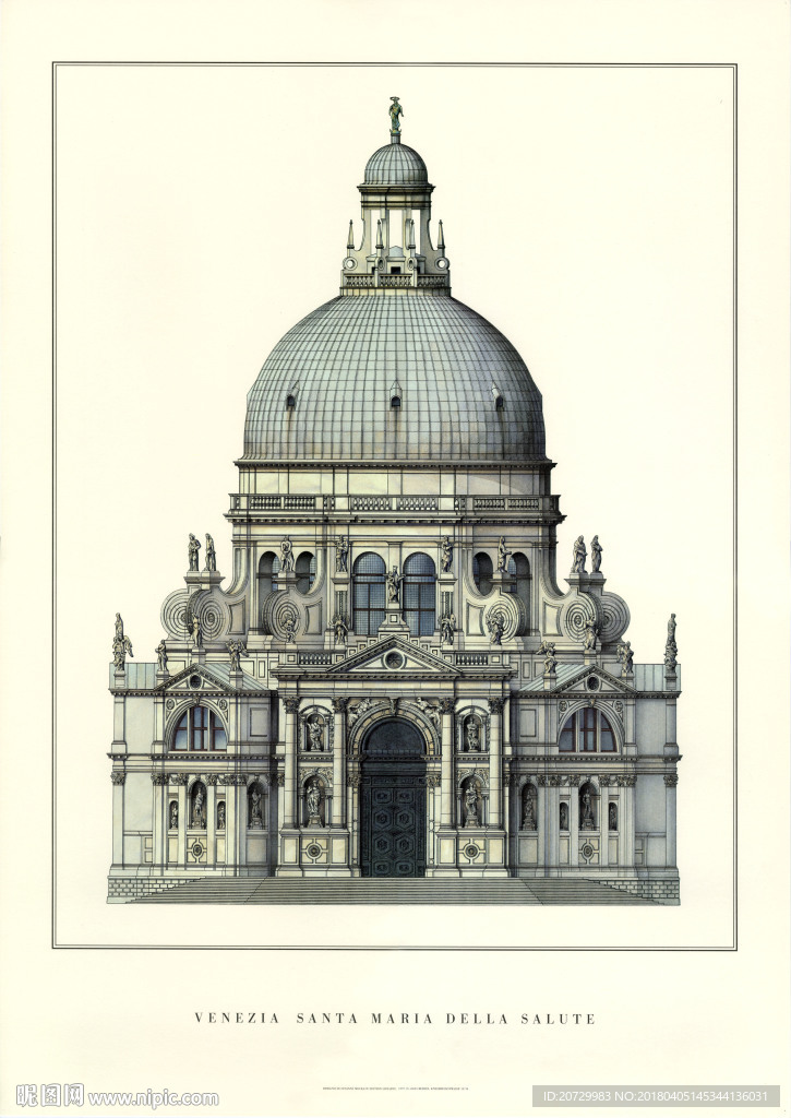 欧洲古典建筑单体
