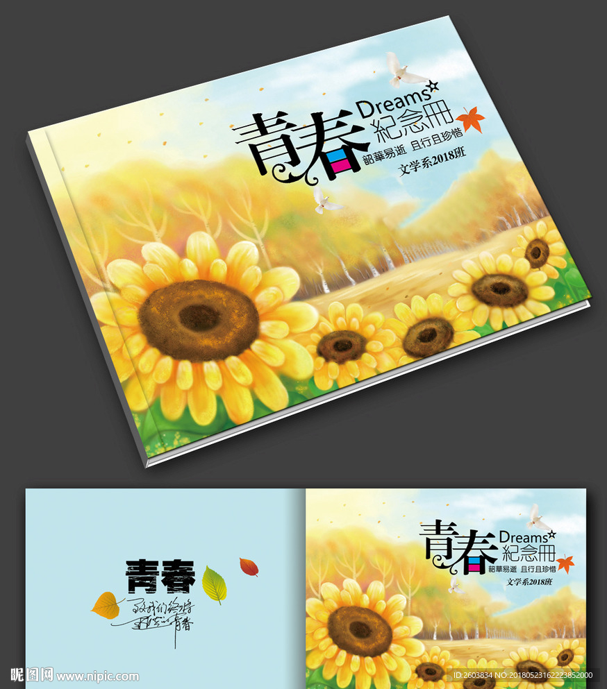 青春紀念冊封面