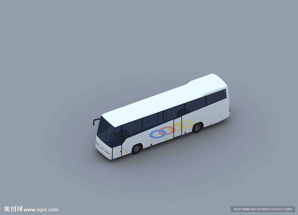 大客車3D模型