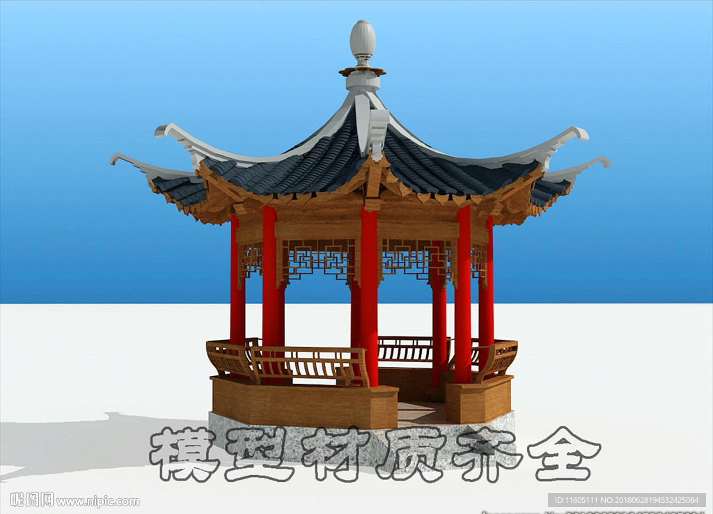 亭子模型