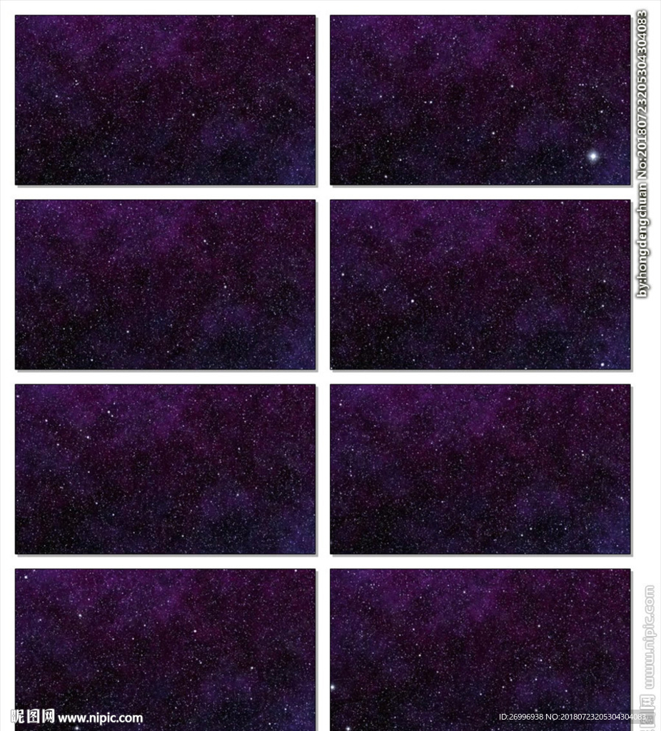 神秘星空銀河LED視頻素材