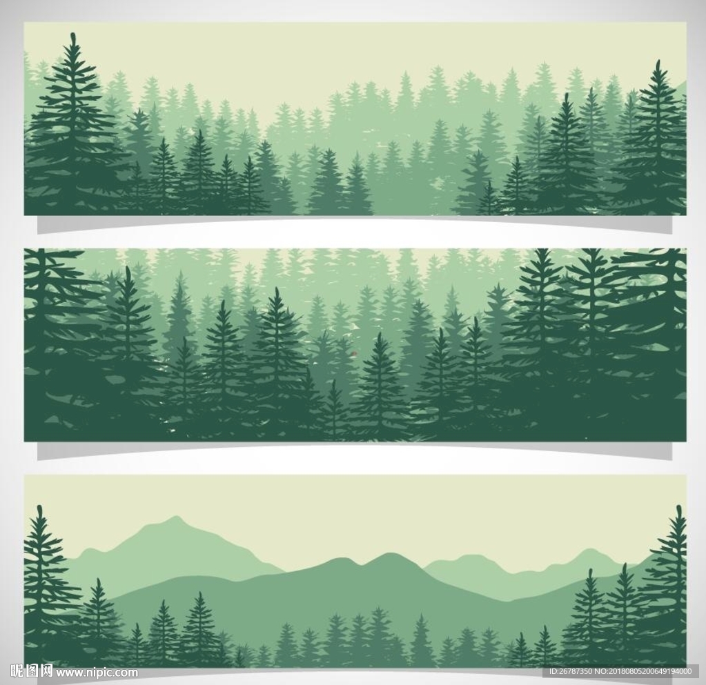 山脉与森林
