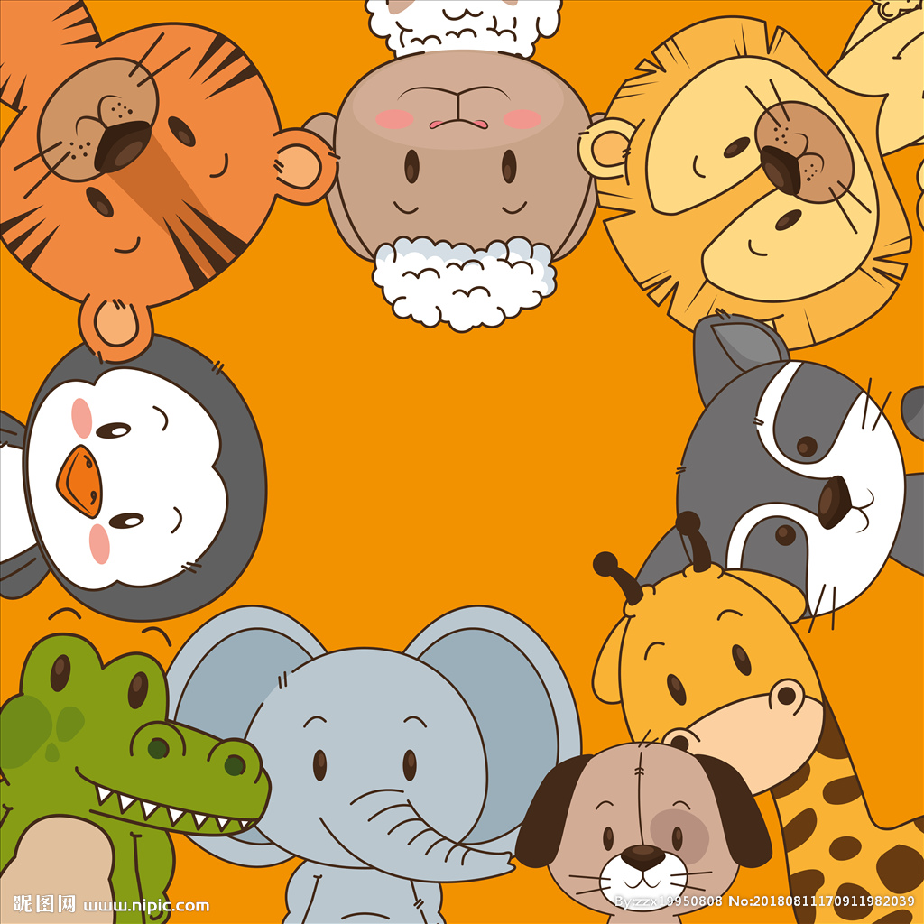 动物纹样插画素材-动物纹样插画模板-动物纹样插画图片免费下载-设图网