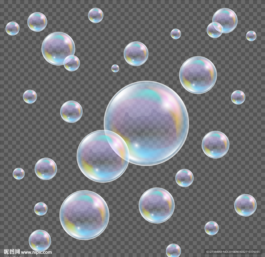 气泡图片素材-编号10158402-图行天下