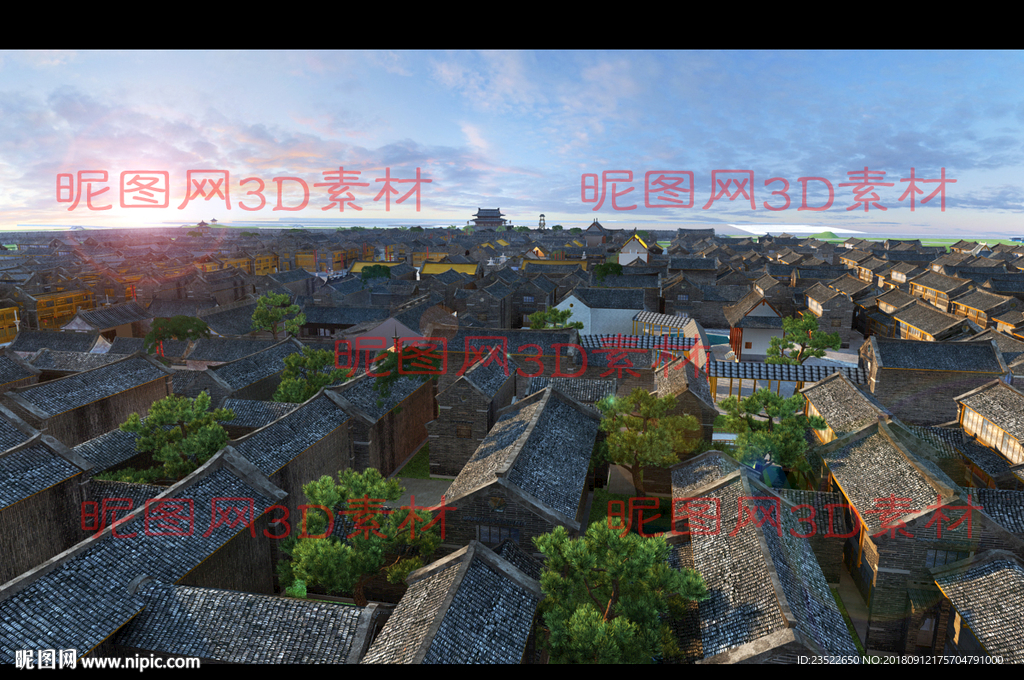 古城動畫場景