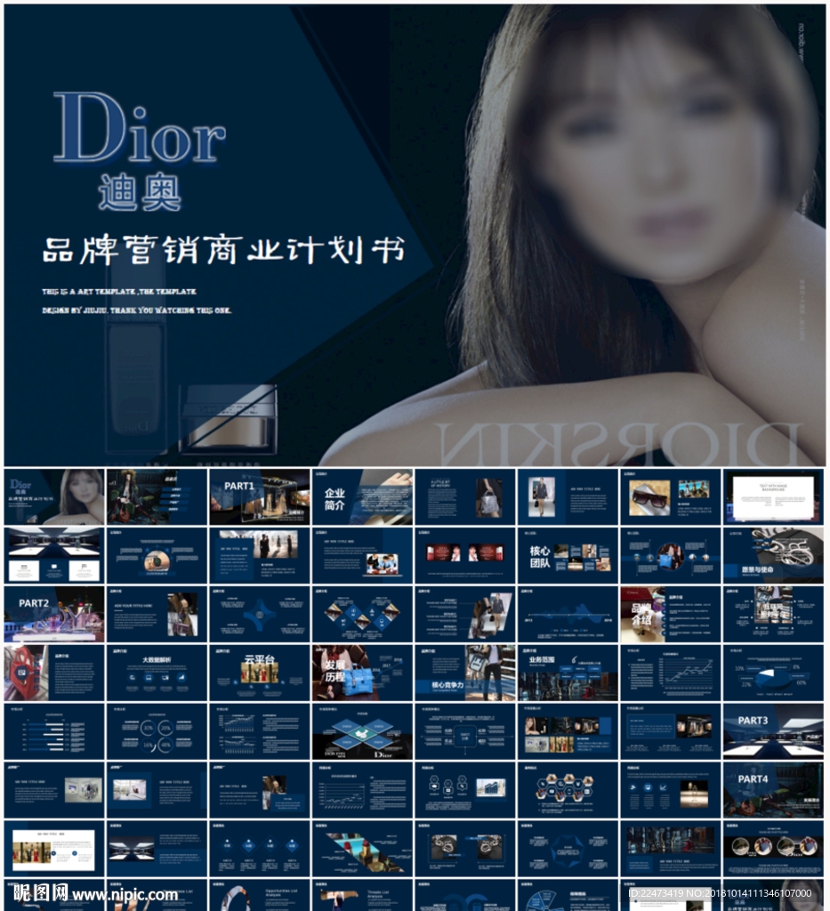 迪奧Dior品牌營銷商業計劃書