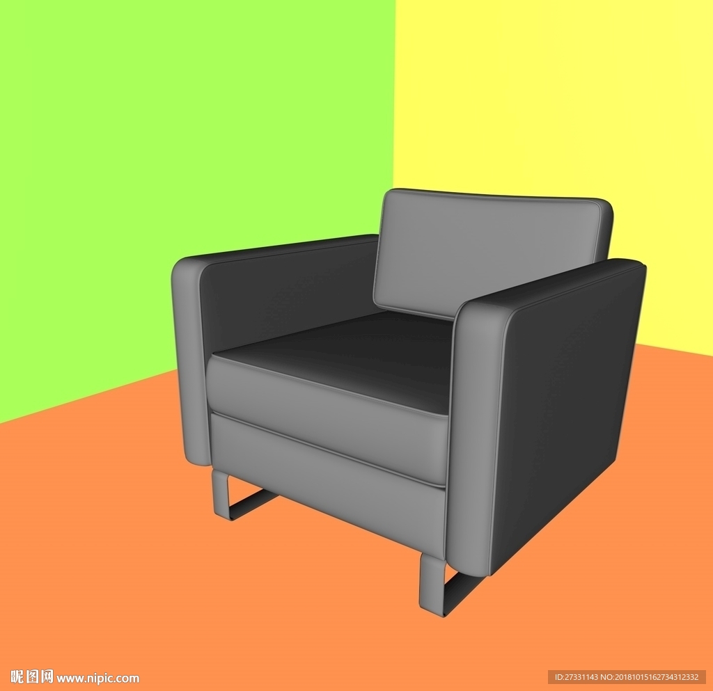 室内模型 椅子模型  3D椅子