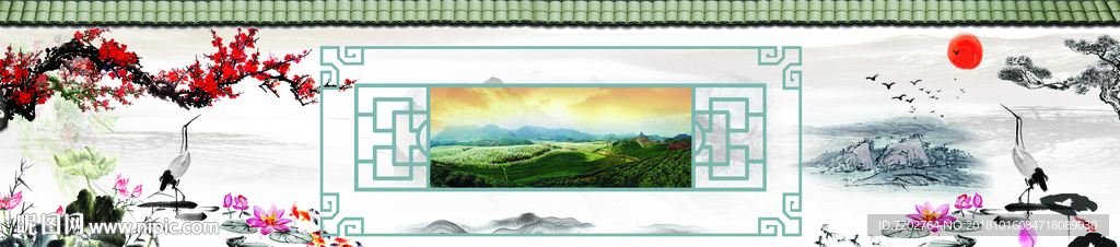 背景墻 古風