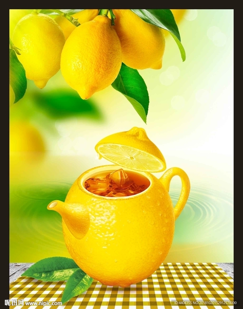 柠檬茶海报