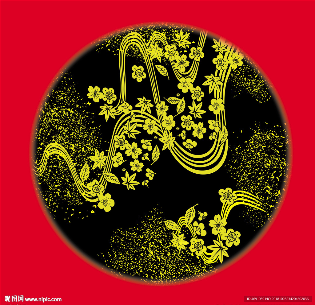 金色花盤(pán)