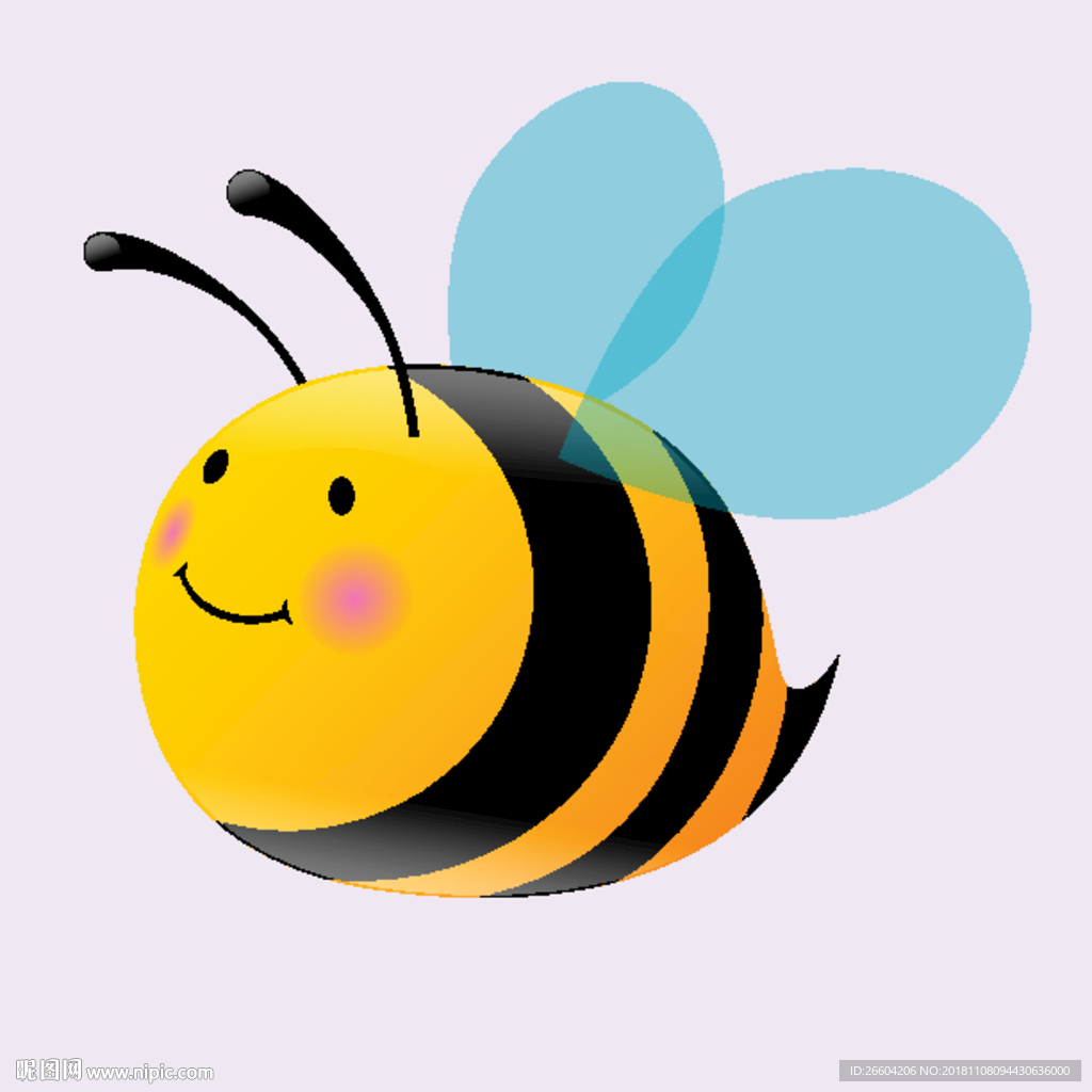 创意蜜蜂吉祥物设计