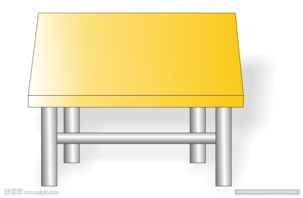 立体桌子 立体 草图大师 桌子