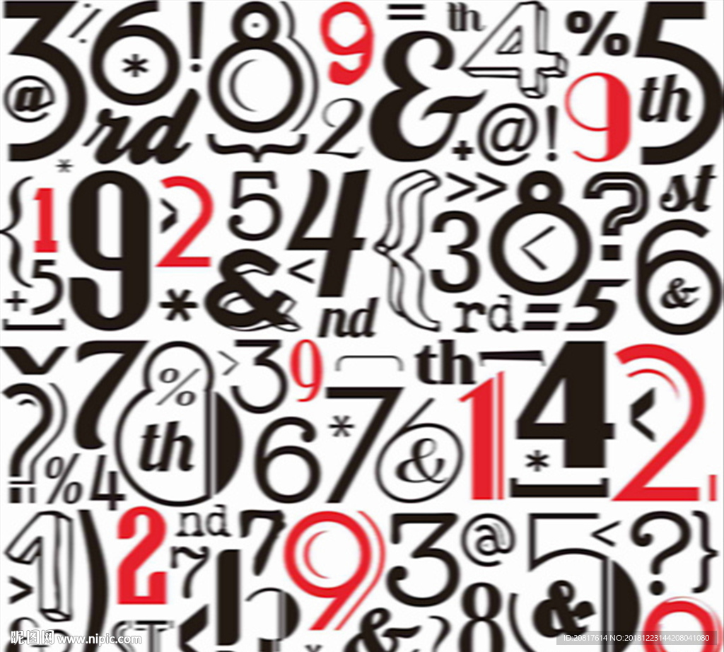 2019数字组合图片