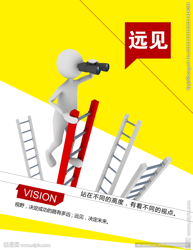 企業(yè)文化展板設(shè)計 遠(yuǎn)見展板