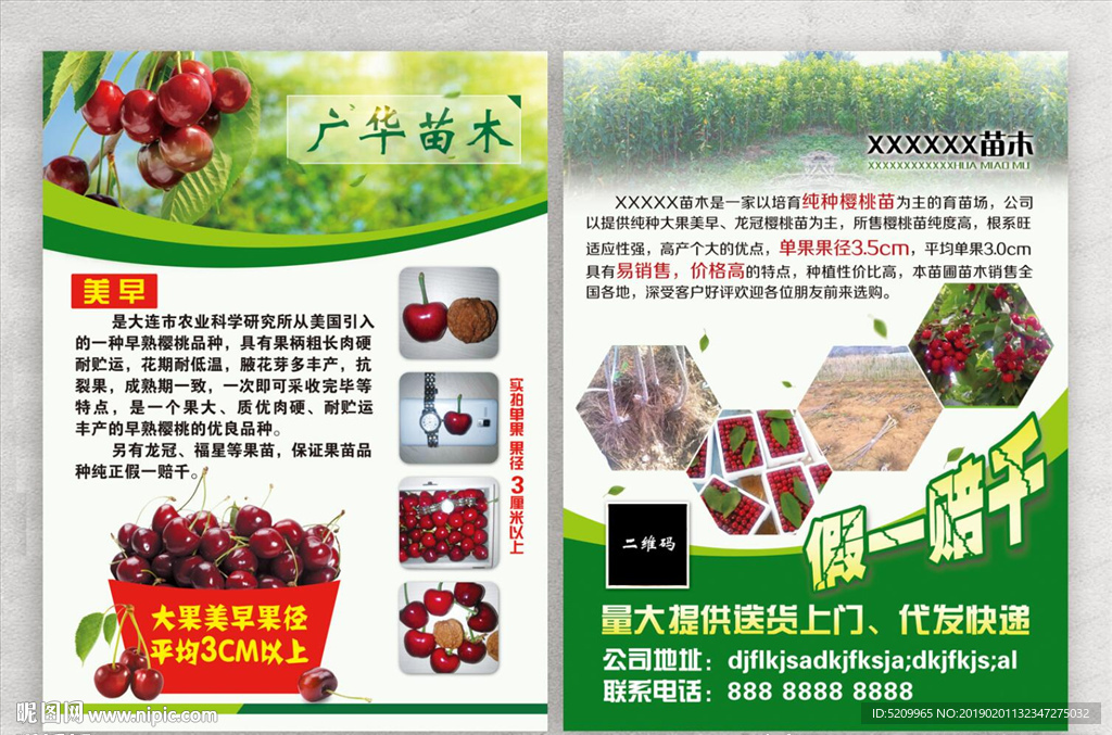 苗木廣告