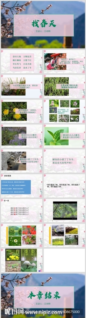 小學語文課文《找春天》教育教學