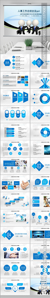 HR人力資源部人事工作總結(jié)