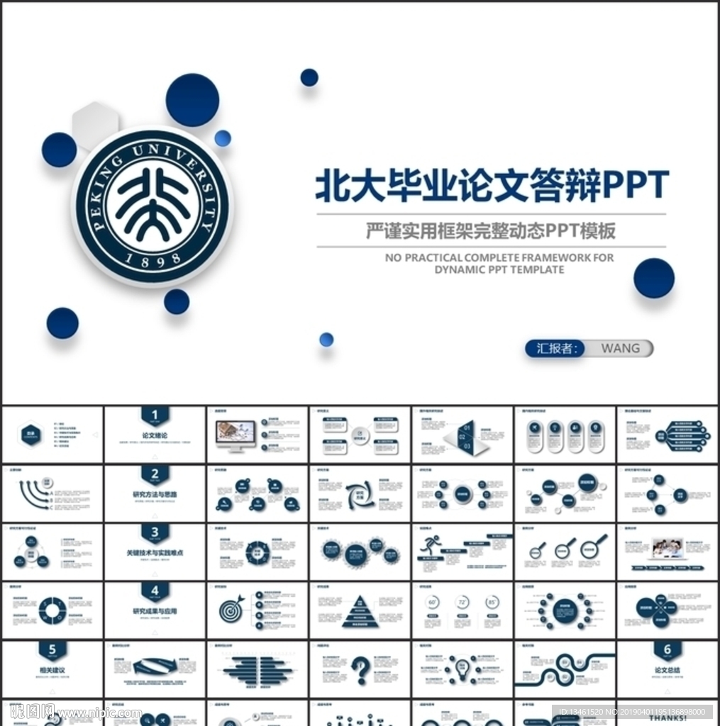 北大畢業答辯PPT