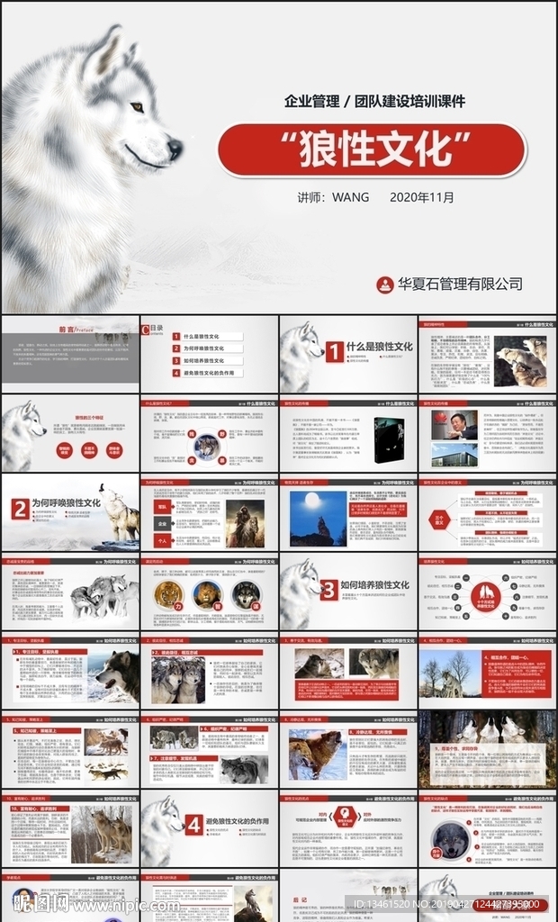 狼性文化培訓PPT
