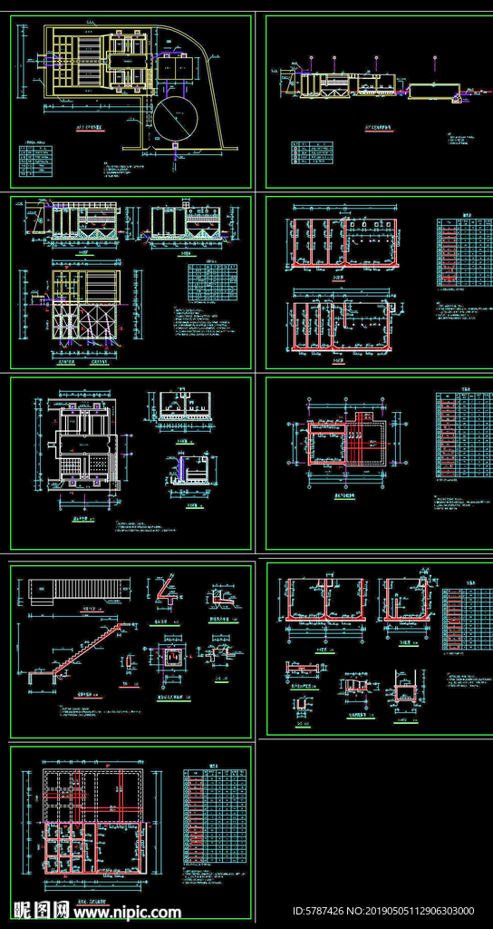 水厂全套图纸