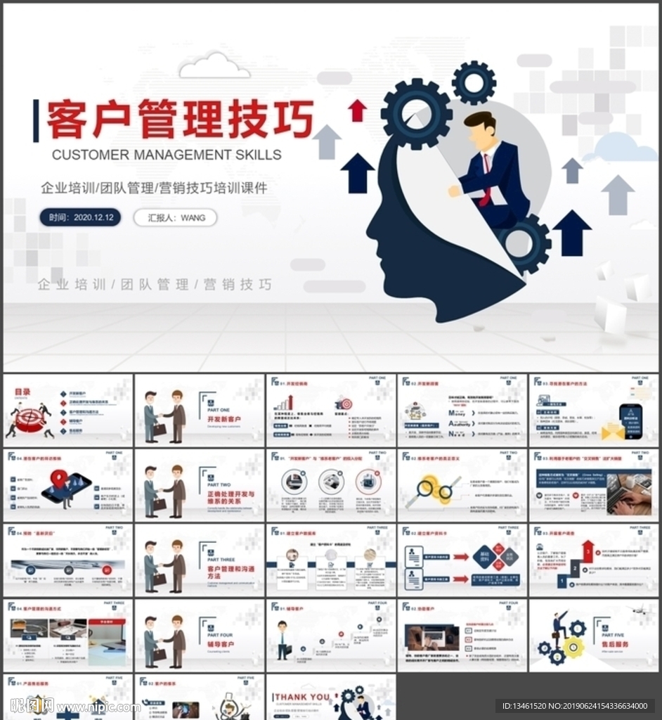 客戶管理技巧企業(yè)團(tuán)隊(duì)培訓(xùn)PPT