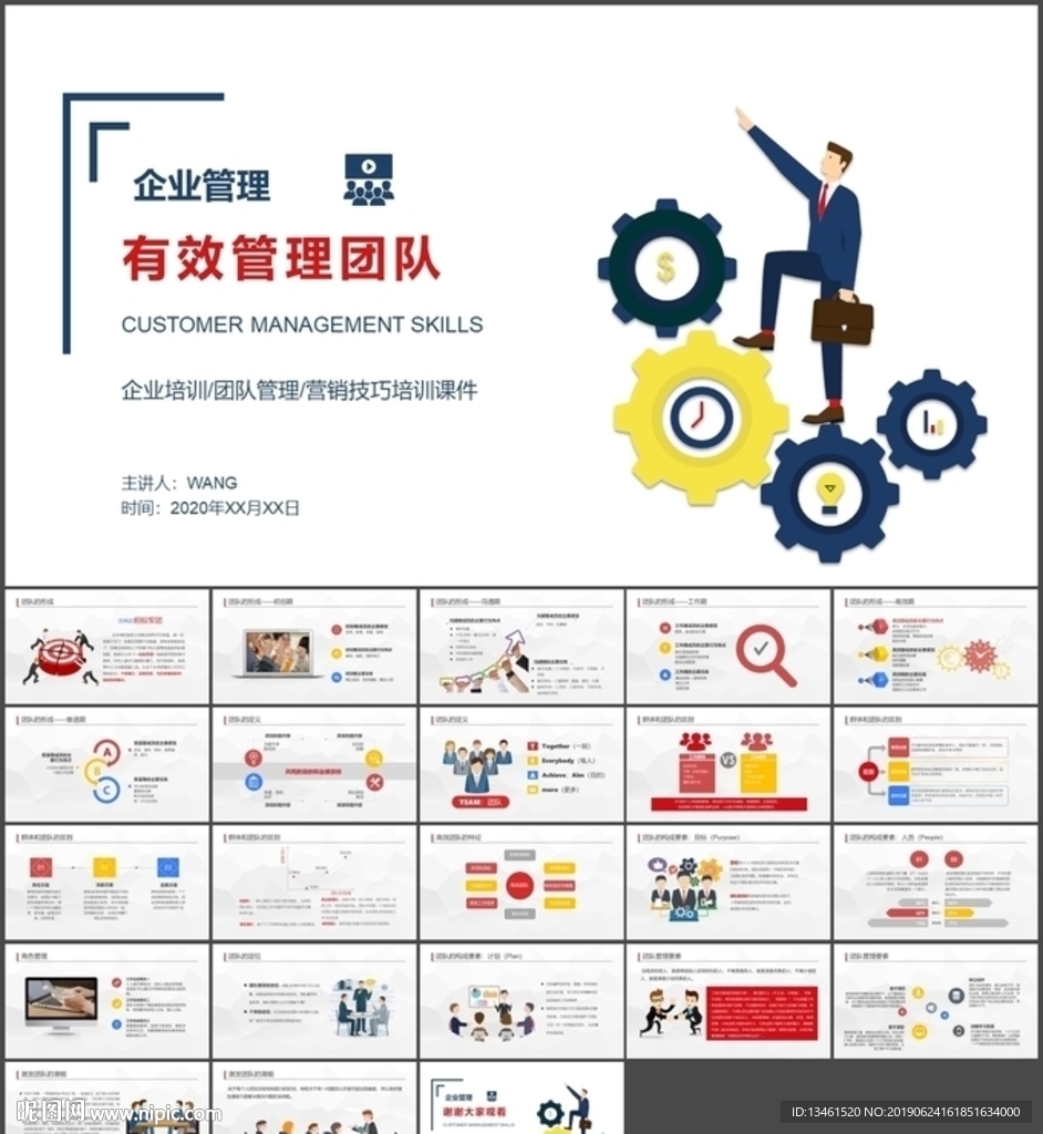 企業管理團隊管理PPT