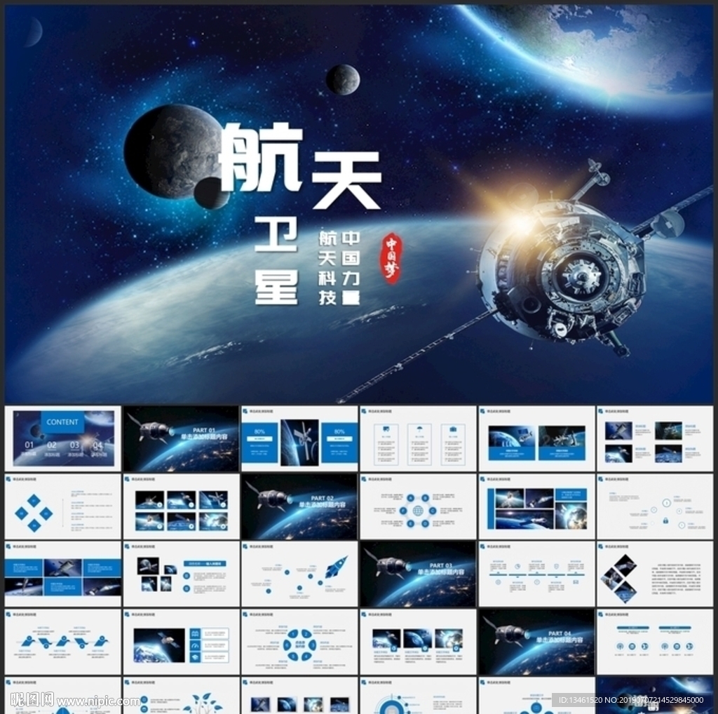 科技衛星發射總結PPT