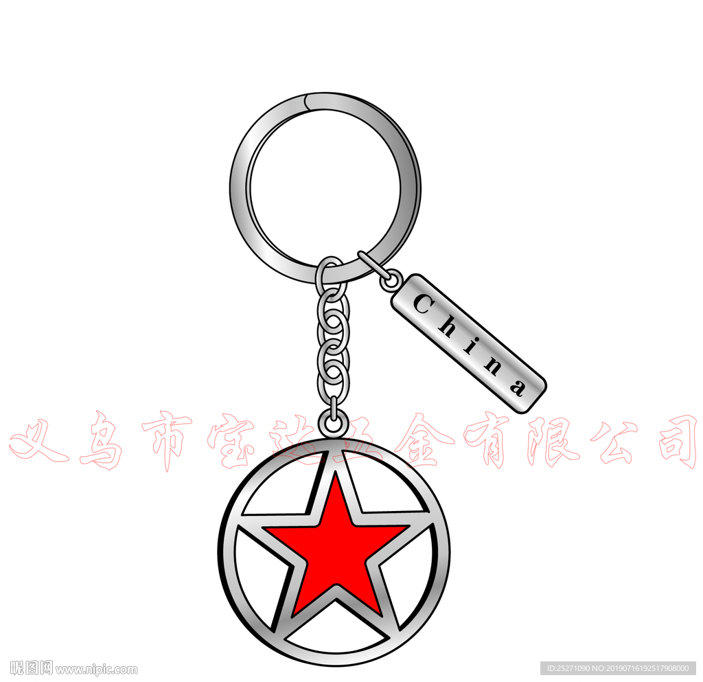 中国国内旅游纪念品钥匙扣