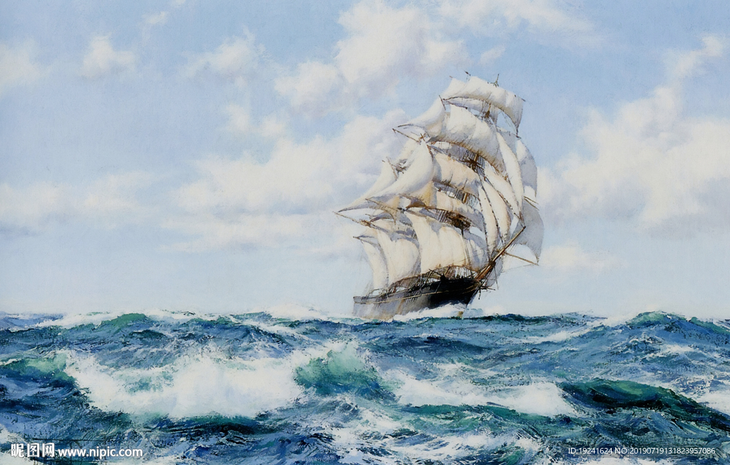 帆船 蒙塔古道森