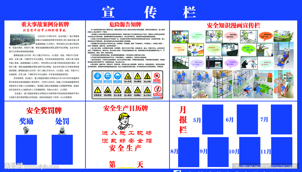 建筑工地宣传栏