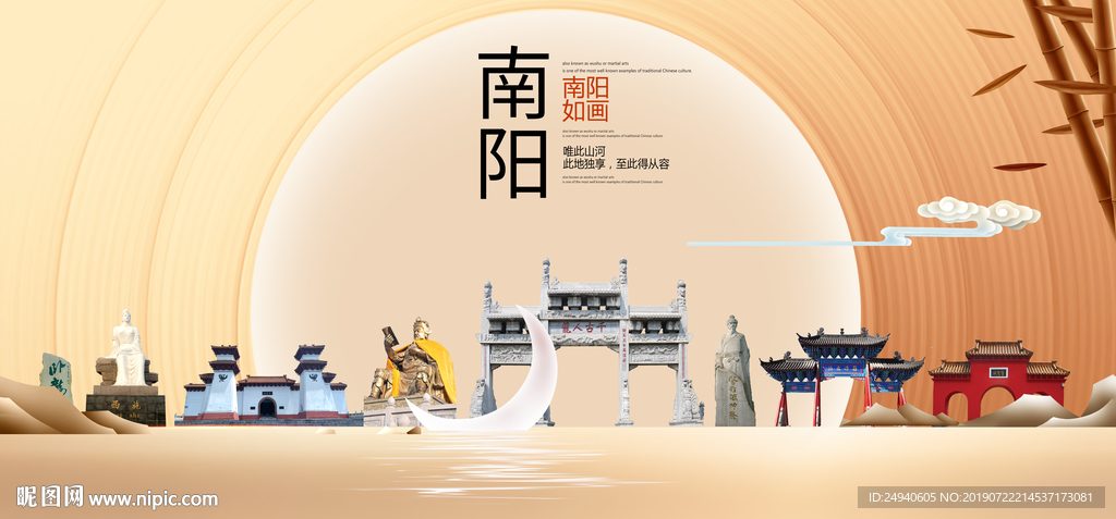 南阳印象中国梦城市形象海报广告