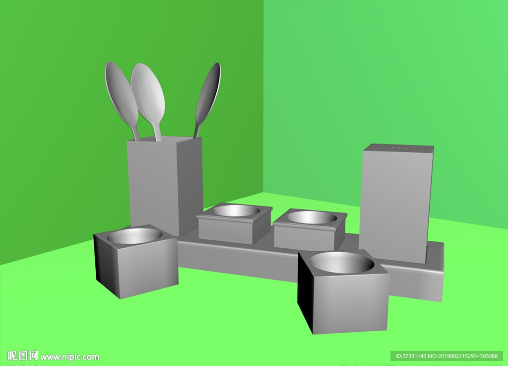 餐具模型 餐台 茶具 厨房小品