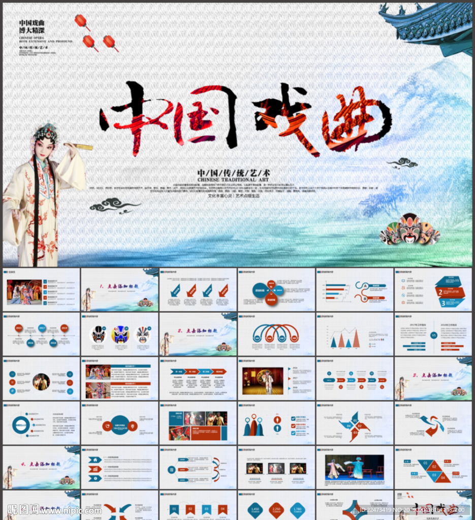 國粹京劇戲曲藝術PPT