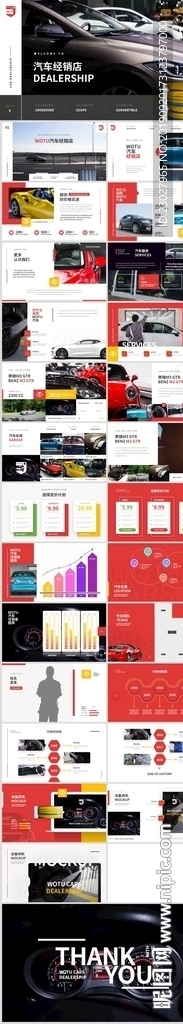 汽車品牌經(jīng)銷商宣傳PPT模板
