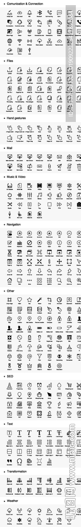 300款常用图标