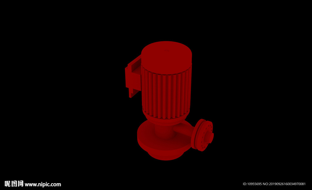 基础水泵模型