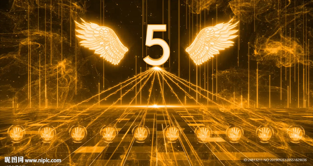 10人啟動(dòng)儀式EDIUS模板