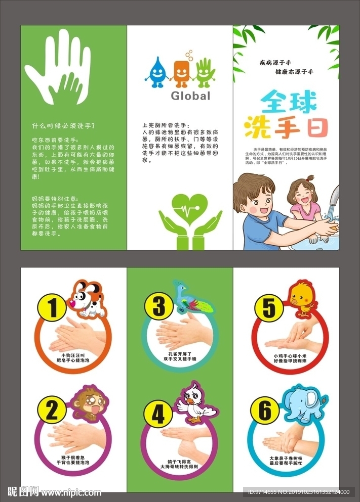 七步洗手法