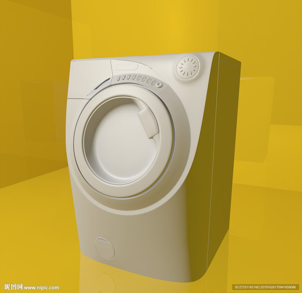 洗衣机模型 洗衣机 电器 电器