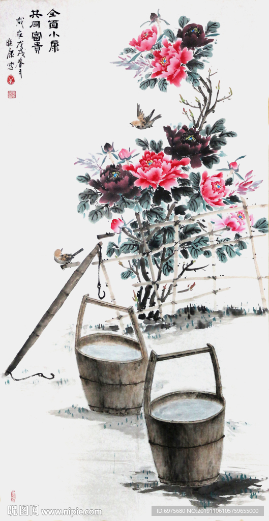 農家富貴圖