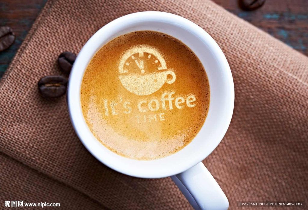 咖啡vi样机logo贴图