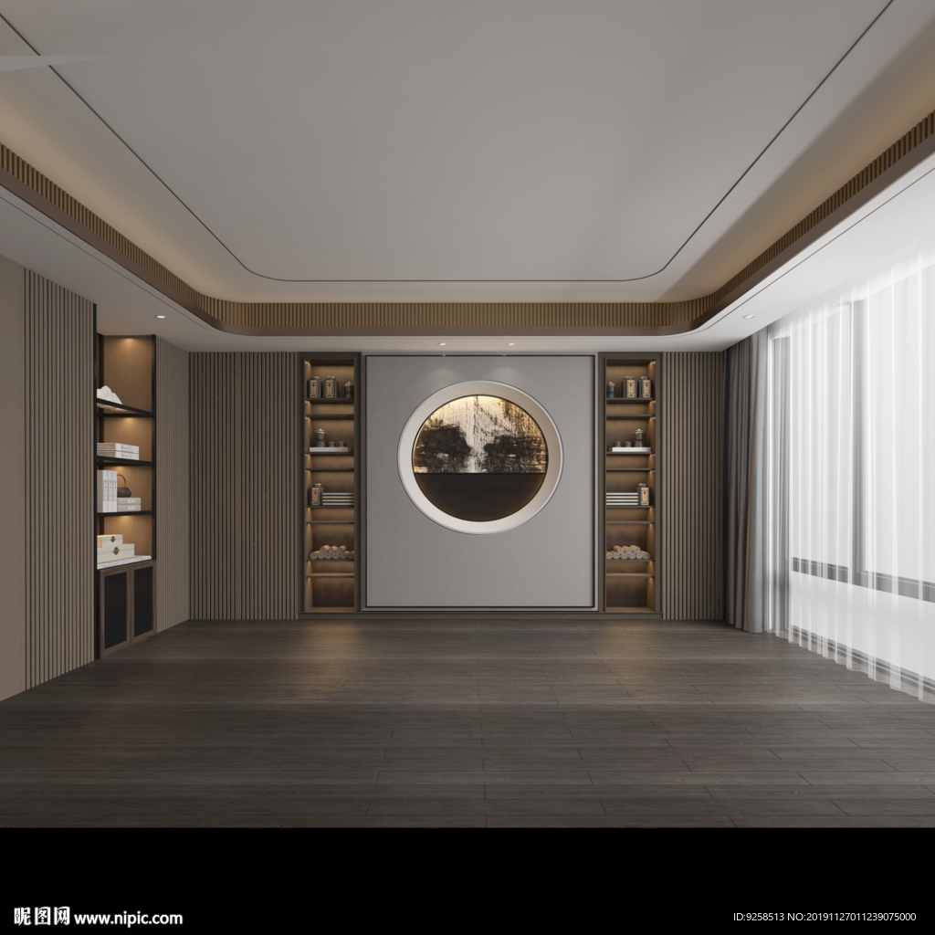 3D效果圖空景 空景 吊頂