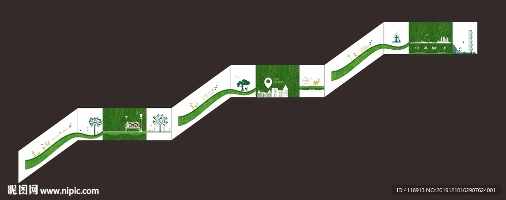 綠植看房通道