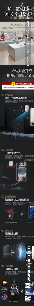 電商詳情頁 AO史密斯電熱水器
