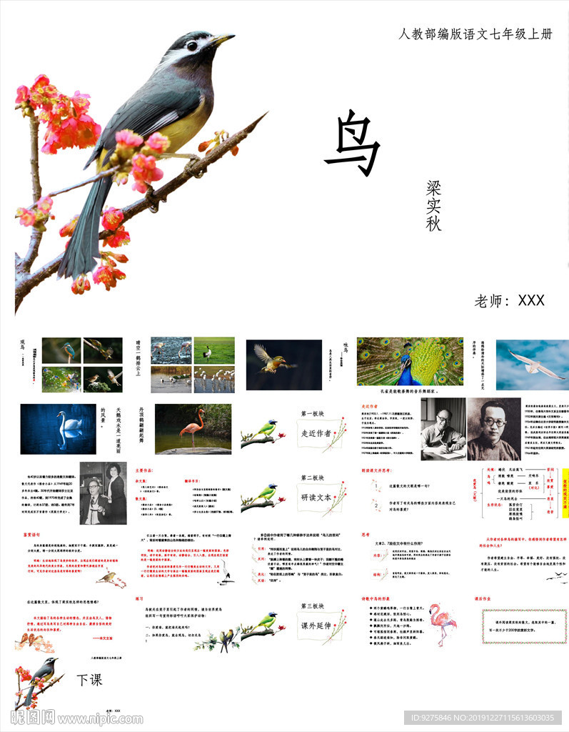 教學課件教育公開課說課PPT